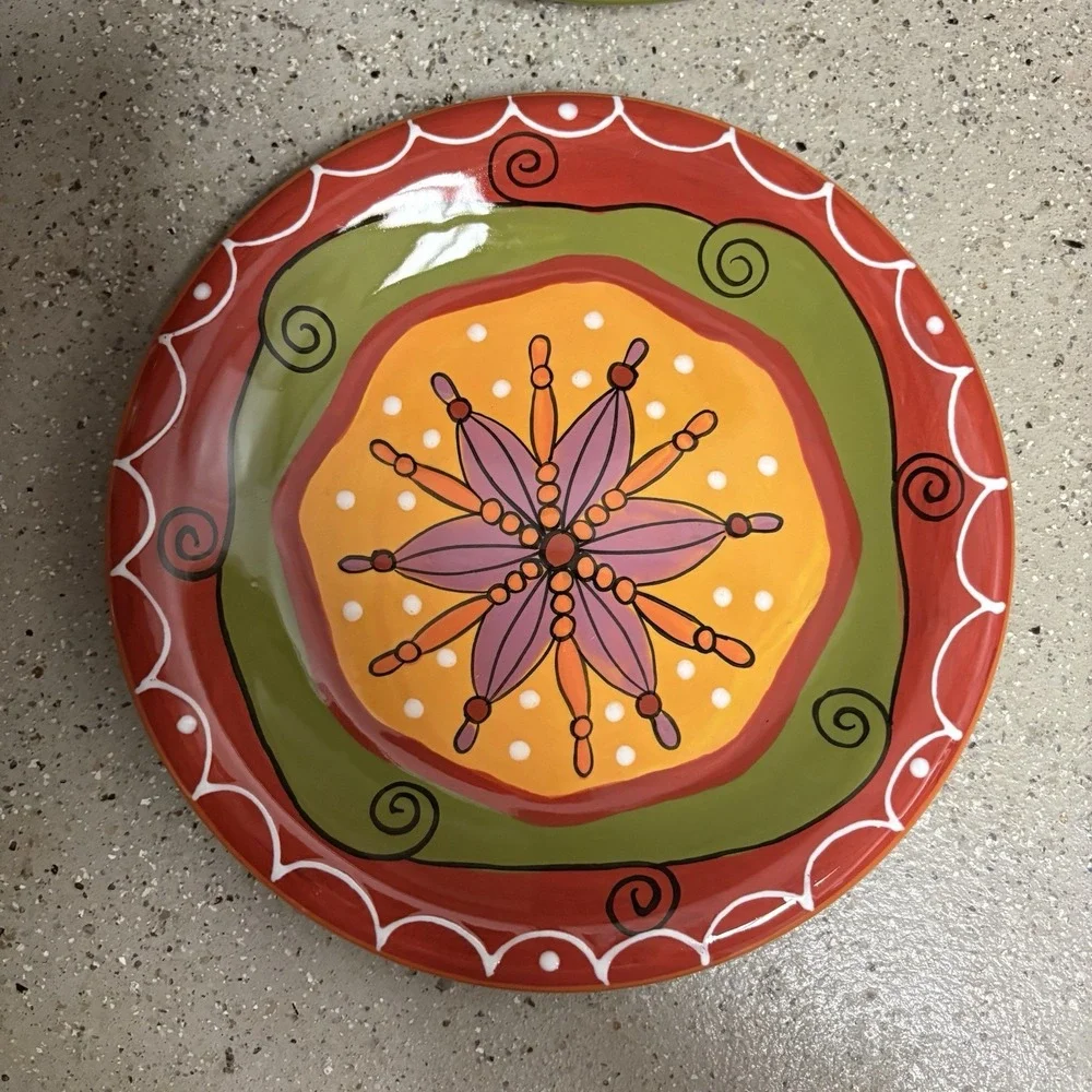 Pier 1‎ • Hand-Painted Ironstone Plates